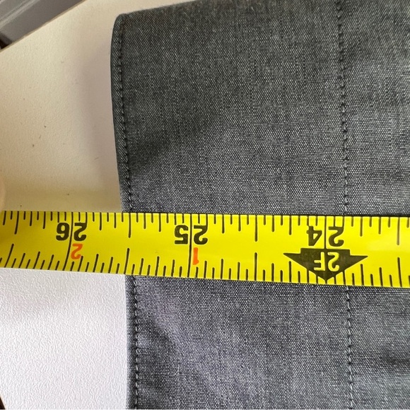 Men's Strellson Grey Shaped Fit Button Down Shirt - Picture 8 of 10